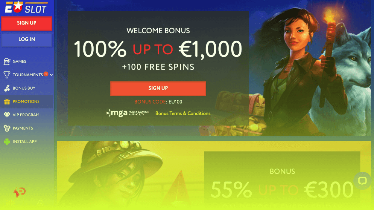 Euslot Online Casino Games