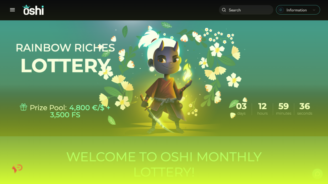 Oshi Online Casino Promotions